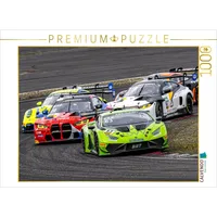 Calvendo Puzzle Lamborghini Huracán G Evo2, BMW M4 GT3,