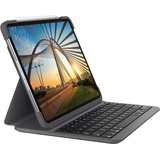 Logitech Slim Folio Pro, KeyboardDock für Apple iPad Pro 12.9", schwarz, UK [2020] (920-009710)