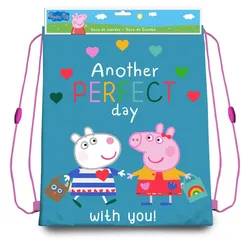 Turnbeutel / Turnsackerl 30 x 40 cm Peppa Pig