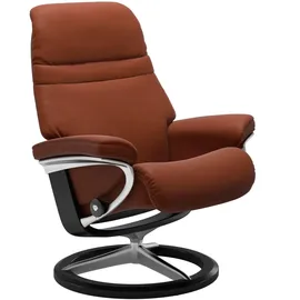 Stressless "Sunrise", mit Signature Base, Größe M, Gestell Schwarz, braun