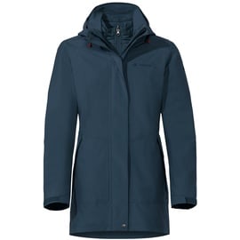 Vaude Damen Idris 3in1 Parka Iii Doppeljacke, Dark Sea, 36