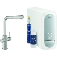 Grohe Blue Home L-Auslauf Starter Kit supersteel 31539DC0