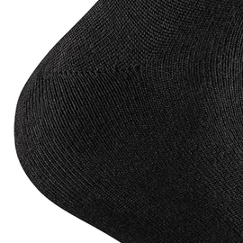 Rohner Basic Unisex Socken, Multipack - Cotton, Kurzsocken, einfarbig Schwarz 47-50