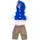 MINILAND BABY Miniland Set Puppenkleidung 32cm Blau