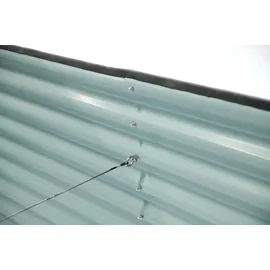 Westmann Metall Hochbeet Grow Faster 240 x 80 x 82 cm anthrazit