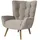 Soho Polstersessel Jolyn ¦ grau ¦ Maße (cm): B: 87 H: 100 T: 86.0