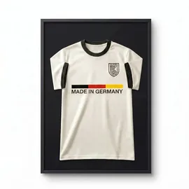 K-Möbel Trikot Rahmen modern schwarz 70x90 cm 3er Set
