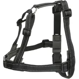 Trixie Lead'n'Walk Hundegeschirr Schwarz M-L