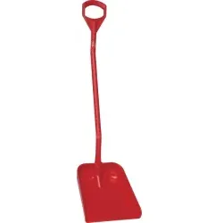 Vikan Ergonomische Schaufel, 1310 mm 56014 , Farbe: rot