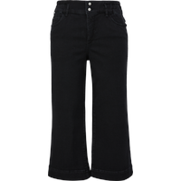 s.Oliver - Jeans-Culotte / Regular Fit / Mid Rise / Wide Leg, Damen, schwarz, 44