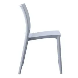 CLP Gartenstuhl Meton 42 x 42 x 81 cm hellgrau 2 St.