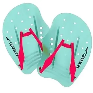Speedo Tech Paddel Handpaddel für Schwimmen | Arctic Glass, L