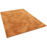 Pergamon Luxus Super Soft Fellteppich Pearl Terrakotta 80x150cm