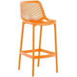deluke Barhocker, Orange, Kunststoff, 45x105x53 cm, Esszimmer, Barmöbel, Barhocker