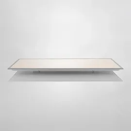 LINDBY Stenley 2 LED-Panel 120 x 60 cm Aluminium, dimmbar
