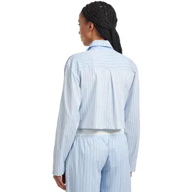 adidas Poplin Shirt Damen CRYSTAL SKY / AMBIENT SKY GIRLS L