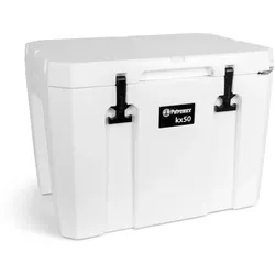 Petromax Kühlbox kx50 Alpenweiß - 50L, stromlos, hält Eis bis zu 12 Tage, extrem robust, doppelwandige Isolierung, ideal für Camping, Angeln, Outdoor & Abenteuer