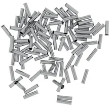 ELPROMET 100 Stück 2,5/12 Aderendhülsen unisoliert 2,5mm2/12mm EN2512 Elpromet C.23.02512