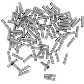 ELPROMET 100 Stück 2,5/12 Aderendhülsen unisoliert 2,5mm2/12mm EN2512 Elpromet C.23.02512