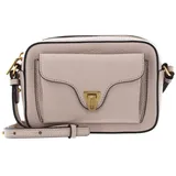 Coccinelle Umhängetasche Crossbody Bag, aus echtem Rindsleder beige