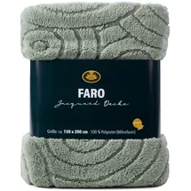 Gözze Faro Kuscheldecke 150 x 200 cm Salbei