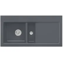 Villeroy & Boch Subway 60 links Graphit + Handbetätigung + Lochbohrungen