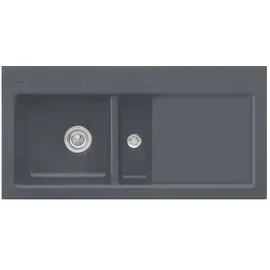 Villeroy & Boch Subway 60 links Graphit + Handbetätigung + Lochbohrungen