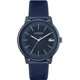 Lacoste Analog Quarzuhr für Herren mit Blaues Silikonarmband - 2011241