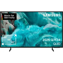 SAMSUNG QLED-Fernseher "GQ50Q7F2AU QLED-Fernseher", G (A-G), schwarz, 50, Fernseher, Quantum HDR, Knox Security, Art Store, 3D Sound, Gaming Hub, AI TV