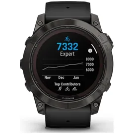 Garmin Fenix 7X Pro Sapphire Solar schwarz/carbongrau