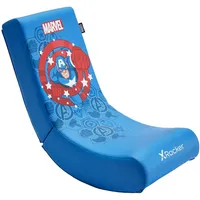 X Rocker Captain America Gaming-Stuhl Blau