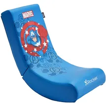 X Rocker Captain America Gaming-Stuhl Blau