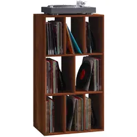 VCM Raumteiler 60 x 40 x 120 cm Kern-Nussbaum