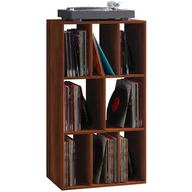 VCM Raumteiler 60 x 40 x 120 cm Kern-Nussbaum