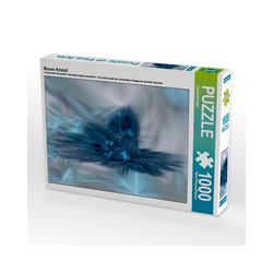 CALVENDO Puzzle CALVENDO Puzzle Blaues Kristall 1000 Teile Lege-Gr, 1000 Puzzleteile