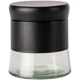 Wenko Boga Gewürzglas 10,5 cm Schwarz unbefüllt