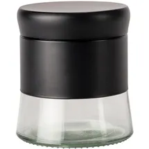 Wenko Boga Gewürzglas 10,5 cm Schwarz unbefüllt