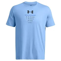 Under Armour Bball Net Icon SS horizon blue tech blue S