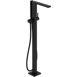 Hansgrohe Tecturis E Einhebel-Wannenmischer, bodenstehend, Mattschwarz