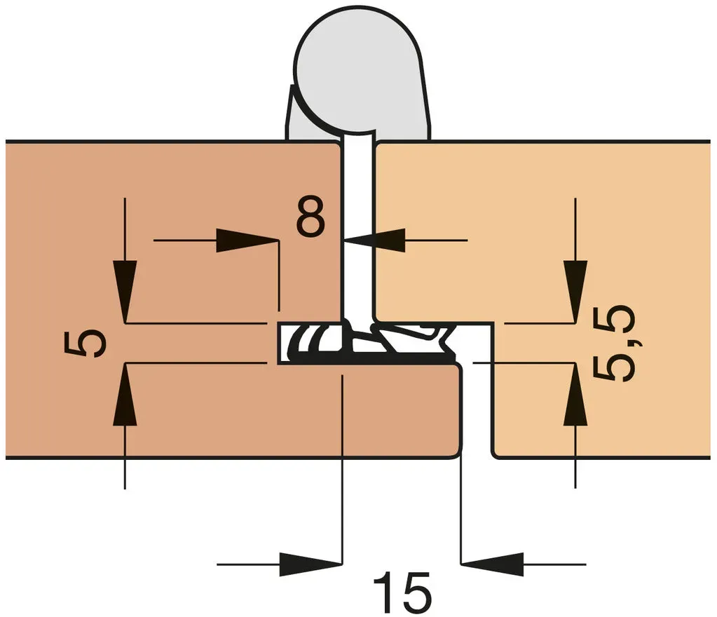 Türdichtung A1021 -  beige