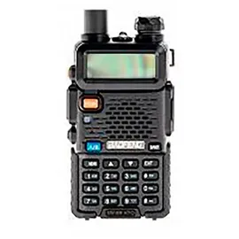 Baofeng UV-5R HTQ USB-C Walkie-talkie Walkie Talkie, Schwarz
