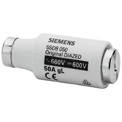 Siemens 5SD8050 DIAZED-Sicherungseinsatz 690V für Kabel- und Leitungsschutz Betriebsklasse gG  - 5 Stück