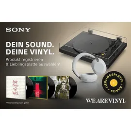 Sony PS-LX5BT Schwarz