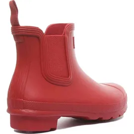 Hunter Chelsea Boot Military Red 42 rot