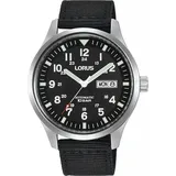 Lorus Herren-Uhr Automatik Edelstahl mit Textilband RL411BX9