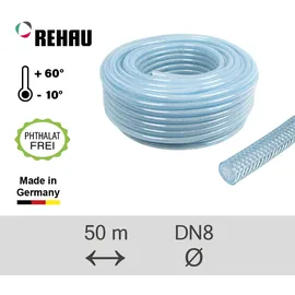 Rehau Raufilam E Gartenschlauch 50 m transparent