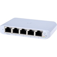 UBIQUITI networks Ubiquiti UniFiSwitch Flex Mini Desktop Gigabit Smart Switch, 5x RJ-45, PoE PD, 5er-Pack (USW-FLEX-MINI-5)