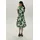 Aniston SELECTED Jerseykleid Shirtkleid Floral Grün/Schwarz/Weiß 42