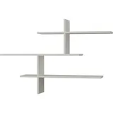 Livetastic Wandregal Weiß Holzwerkstoff, 123x81x22 cm hängend, Küchen, Küchenmöbel, Küchenregale