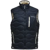Peak Performance Helium Utility Down Vest Blau/Schwarz XL